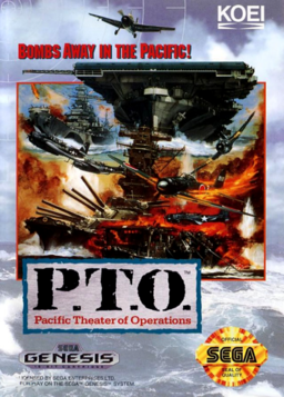 Teitoku no Ketsudan box art for Sega Mega Drive